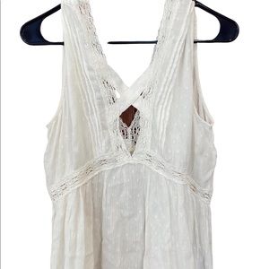 American Eagle White Tank